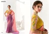 Pastel Pink Colour Runway X Rangrez By Kimora Organza Tissue With Heavy Work Designer Saree S-2220